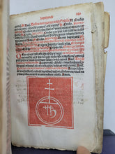 Load image into Gallery viewer, Missale Secundum Morem Sancte Romane Ecclesie, 1493