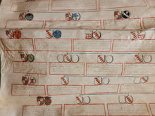 Load image into Gallery viewer, Genealogical Family Tree for the Ancient, Noble, and Knightly Family of Hamme. Manuscript on Parchment, Circa 1755, with additions until the 1870s