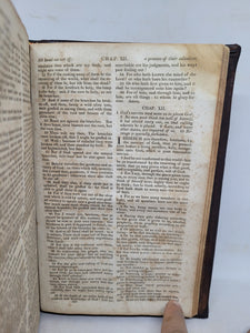 The Holy Bible, Containing the Old and New Testaments: Translated out of the Original Tongues: and with the Former Translations Diligently Compared and Revised, 1829