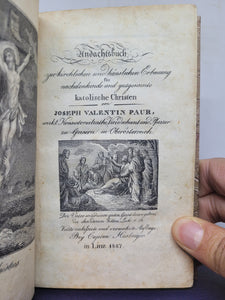 Andachtsbuch fur Kirchlichen und Hauslichen fur Nachdenkende und Gutgesinnte Katholische Christen, 1827