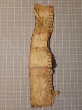 Load image into Gallery viewer, Two Leaf Fragments from the Martyrologium Hieronymianum, Early 13th Century. Manuscript on Parchment. Fragment Recovered from a Binding. 28-Line Format