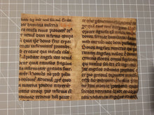 Load image into Gallery viewer, Leaf Fragment from a Sacramentary or Missal, 1150-1200. Germany. Latin Manuscript on Parchment. 15 Lines of Carolingian-Gothic (Proto-Gothic) Script