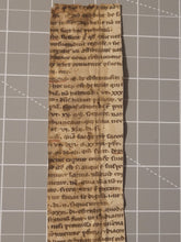 Load image into Gallery viewer, Leaf Fragment from a Medieval Manuscript, Late 13th Century. Latin Manuscript on Parchment. Recovered from a Binding. 60 Lines of Gothic Textura Book Hand