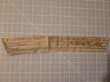 Load image into Gallery viewer, Bifolio Leaf Fragment from a Liturgical Text, 15 Century. Latin Manuscript on Vellum. 6 Lines of Gothic Script. Recovered from a Binding. 5 Lines of Gothic Script