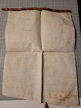 Load image into Gallery viewer, Medieval Charter. Manuscript on Parchment, 1391