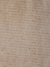 Load image into Gallery viewer, Medieval Charter. Manuscript on Parchment, 1391