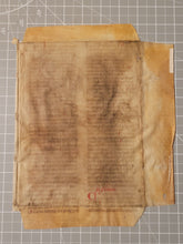 Load image into Gallery viewer, Two Leaves from Jacobus de Voragine’s Golden Legend, or Legenda Aurea, 14th Century. Germany. Latin Manuscript on Parchment. 44 Lines of Gothic Script