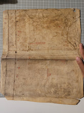 Load image into Gallery viewer, Leaf from a Latin Codex, Possibly the Sextus Liber Decretalium, or Decretales Gregorii IX, Italy, Circa 1300-1325. Glossed Manuscript on Parchment. Recovered from a Binding. 42 Lines of Gothic Script