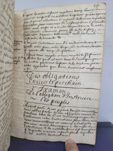 Load image into Gallery viewer, Conferences ou Examens avec des avis sur les plus Grandes obligations des Ecclesiastiques, 1684. Religious Manuscript on the obligations of Ecclesiastics, covering the Diving Office, Mass, and much more.