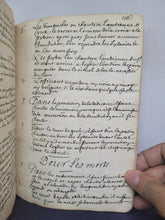 Load image into Gallery viewer, Conferences ou Examens avec des avis sur les plus Grandes obligations des Ecclesiastiques, 1684. Religious Manuscript on the obligations of Ecclesiastics, covering the Diving Office, Mass, and much more.