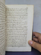 Load image into Gallery viewer, Conférences Spirituelles Touchant l'état d'Union, 18th Century. Manuscript on Paper Regarding Spiritualism