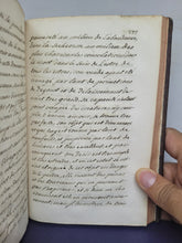 Load image into Gallery viewer, Conférences Spirituelles Touchant l'état d'Union, 18th Century. Manuscript on Paper Regarding Spiritualism