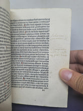 Load image into Gallery viewer, ***RESERVED*** In Hoc Opere: continentur libri sub scripti videlicet; Bound With; Confessio generalis optima et compendiosa; Bound With; Dieta Salutis a Beato Bonaventura, 1497/1496/1497. Extraordinarily Scarce Sammelband of Incunables