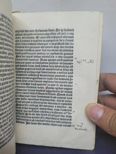 Load image into Gallery viewer, ***RESERVED*** In Hoc Opere: continentur libri sub scripti videlicet; Bound With; Confessio generalis optima et compendiosa; Bound With; Dieta Salutis a Beato Bonaventura, 1497/1496/1497. Extraordinarily Scarce Sammelband of Incunables