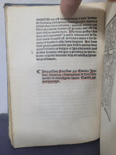 Load image into Gallery viewer, ***RESERVED*** In Hoc Opere: continentur libri sub scripti videlicet; Bound With; Confessio generalis optima et compendiosa; Bound With; Dieta Salutis a Beato Bonaventura, 1497/1496/1497. Extraordinarily Scarce Sammelband of Incunables