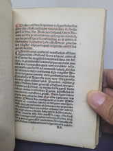 Load image into Gallery viewer, ***RESERVED*** In Hoc Opere: continentur libri sub scripti videlicet; Bound With; Confessio generalis optima et compendiosa; Bound With; Dieta Salutis a Beato Bonaventura, 1497/1496/1497. Extraordinarily Scarce Sammelband of Incunables