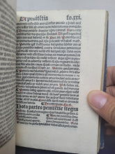 Load image into Gallery viewer, ***RESERVED*** In Hoc Opere: continentur libri sub scripti videlicet; Bound With; Confessio generalis optima et compendiosa; Bound With; Dieta Salutis a Beato Bonaventura, 1497/1496/1497. Extraordinarily Scarce Sammelband of Incunables