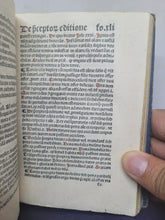 Load image into Gallery viewer, ***RESERVED*** In Hoc Opere: continentur libri sub scripti videlicet; Bound With; Confessio generalis optima et compendiosa; Bound With; Dieta Salutis a Beato Bonaventura, 1497/1496/1497. Extraordinarily Scarce Sammelband of Incunables