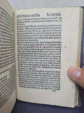 Load image into Gallery viewer, ***RESERVED*** In Hoc Opere: continentur libri sub scripti videlicet; Bound With; Confessio generalis optima et compendiosa; Bound With; Dieta Salutis a Beato Bonaventura, 1497/1496/1497. Extraordinarily Scarce Sammelband of Incunables