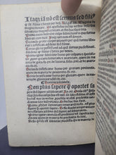 Load image into Gallery viewer, ***RESERVED*** In Hoc Opere: continentur libri sub scripti videlicet; Bound With; Confessio generalis optima et compendiosa; Bound With; Dieta Salutis a Beato Bonaventura, 1497/1496/1497. Extraordinarily Scarce Sammelband of Incunables