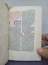 Load image into Gallery viewer, Sermones Quadragesimales de Peccatis, 1488. Sparsely Annotated, Scarce, Incunable