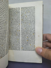 Load image into Gallery viewer, Sermones Quadragesimales de Peccatis, 1488. Sparsely Annotated, Scarce, Incunable