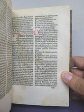 Load image into Gallery viewer, Sermones Quadragesimales de Peccatis, 1488. Sparsely Annotated, Scarce, Incunable
