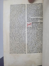 Load image into Gallery viewer, Sermones Quadragesimales de Peccatis, 1488. Sparsely Annotated, Scarce, Incunable