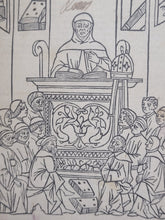 Load image into Gallery viewer, Sermones de tempore et de sanctis et Quadragesimales, 1500. Part 2 of 4