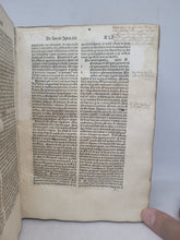 Load image into Gallery viewer, Legenda Aurea Sanctorum, sive Lombardica historia, 1495. Annotated and Scarce Incunable