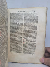 Load image into Gallery viewer, Legenda Aurea Sanctorum, sive Lombardica historia, 1495. Annotated and Scarce Incunable