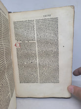 Load image into Gallery viewer, Legenda Aurea Sanctorum, sive Lombardica historia, 1495. Annotated and Scarce Incunable