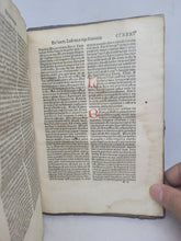 Load image into Gallery viewer, Legenda Aurea Sanctorum, sive Lombardica historia, 1495. Annotated and Scarce Incunable