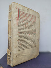 Load image into Gallery viewer, Breviary, Use of the Canons Regular of Saint Rufus, Spain, Circa 1400. Latin Manuscript on Parchment