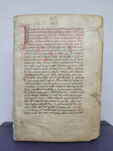 Load image into Gallery viewer, Breviary, Use of the Canons Regular of Saint Rufus, Spain, Circa 1400. Latin Manuscript on Parchment