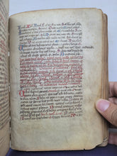 Load image into Gallery viewer, Breviary, Use of the Canons Regular of Saint Rufus, Spain, Circa 1400. Latin Manuscript on Parchment