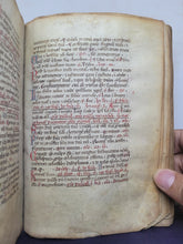 Load image into Gallery viewer, Breviary, Use of the Canons Regular of Saint Rufus, Spain, Circa 1400. Latin Manuscript on Parchment