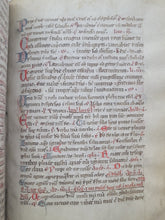 Load image into Gallery viewer, Breviary, Use of the Canons Regular of Saint Rufus, Spain, Circa 1400. Latin Manuscript on Parchment