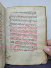 Load image into Gallery viewer, Breviary, Use of the Canons Regular of Saint Rufus, Spain, Circa 1400. Latin Manuscript on Parchment