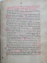 Load image into Gallery viewer, Breviary, Use of the Canons Regular of Saint Rufus, Spain, Circa 1400. Latin Manuscript on Parchment
