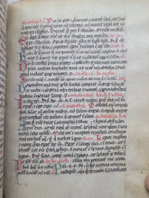 Load image into Gallery viewer, Breviary, Use of the Canons Regular of Saint Rufus, Spain, Circa 1400. Latin Manuscript on Parchment