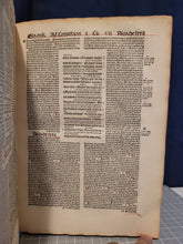 Load image into Gallery viewer, ***RESERVED*** Sexta Pars Biblie cu(m) glosa ordinaria & expositiõe lyre litteralo & morali, 1498