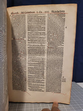 Load image into Gallery viewer, ***RESERVED*** Sexta Pars Biblie cu(m) glosa ordinaria & expositiõe lyre litteralo & morali, 1498