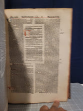 Load image into Gallery viewer, ***RESERVED*** Sexta Pars Biblie cu(m) glosa ordinaria & expositiõe lyre litteralo & morali, 1498