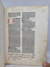 Load image into Gallery viewer, Robertus Caracciolus Opera 1479. Containing Sermones quadragesimales de poenitentia, Sermones de adventu, Sermones de timore divinorum iudiciorum, and much more. Two of Three Complete Works