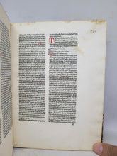 Load image into Gallery viewer, Robertus Caracciolus Opera 1479. Containing Sermones quadragesimales de poenitentia, Sermones de adventu, Sermones de timore divinorum iudiciorum, and much more. Two of Three Complete Works