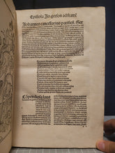 Load image into Gallery viewer, Opera. Prima, Secunda, Tercia Pars, and Inventarium, 1494. Complete works of Jean Gerson, with One Beautiful Ink Initial