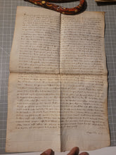 Load image into Gallery viewer, Medieval Charter. Manuscript on Parchment, August 1304. The Sale of a House on Rue Saint-Martin-des-Champs