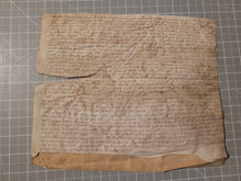 Load image into Gallery viewer, Medieval Charter. Manuscript on Parchment, 1304. A Transaction for Jehan Lepelletier Regarding a House in Saint-Marcel