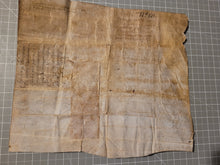Load image into Gallery viewer, Medieval Charter Dating from the 100 Years War. Manuscript on Parchment, 1413. With an Elaborate Initial and Signum